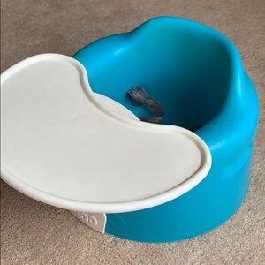 Bumbo Floor Seat and Bumbo Floor Seat Tray Blue